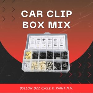 Car Clip Box Mix (100) pcs